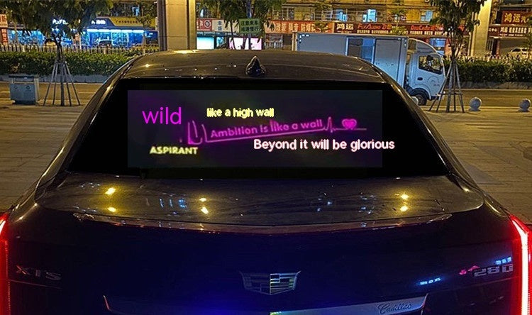 Car Music Voice Control Rhythm Lamp
