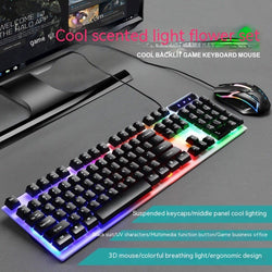 Limei GTX300 Punk Round Parts Cap Keyboard Mouse Suit