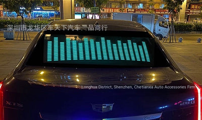 Car Music Voice Control Rhythm Lamp
