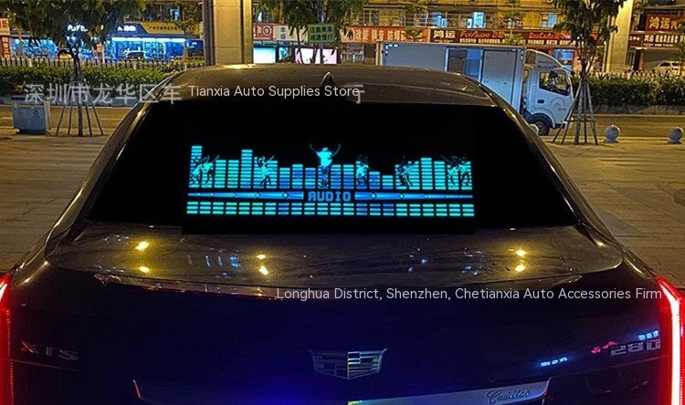 Car Music Voice Control Rhythm Lamp