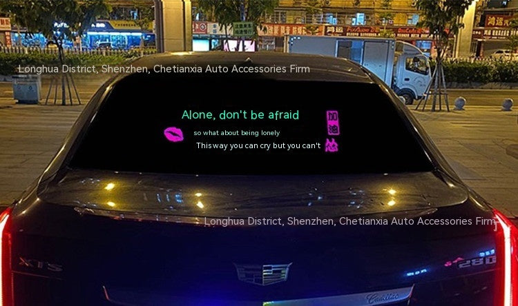 Car Music Voice Control Rhythm Lamp