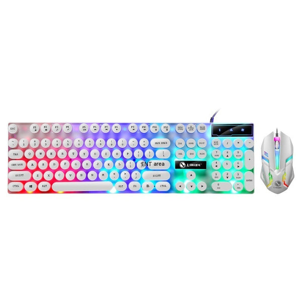 Limei GTX300 Punk Round Parts Cap Keyboard Mouse Suit