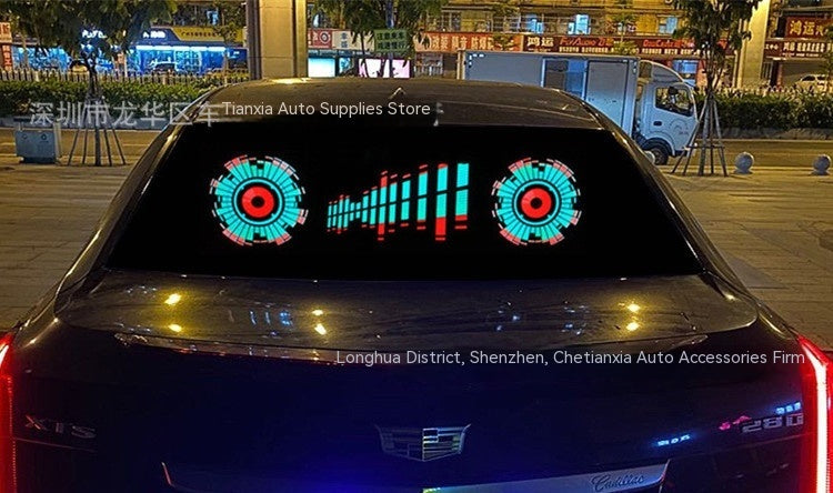Car Music Voice Control Rhythm Lamp