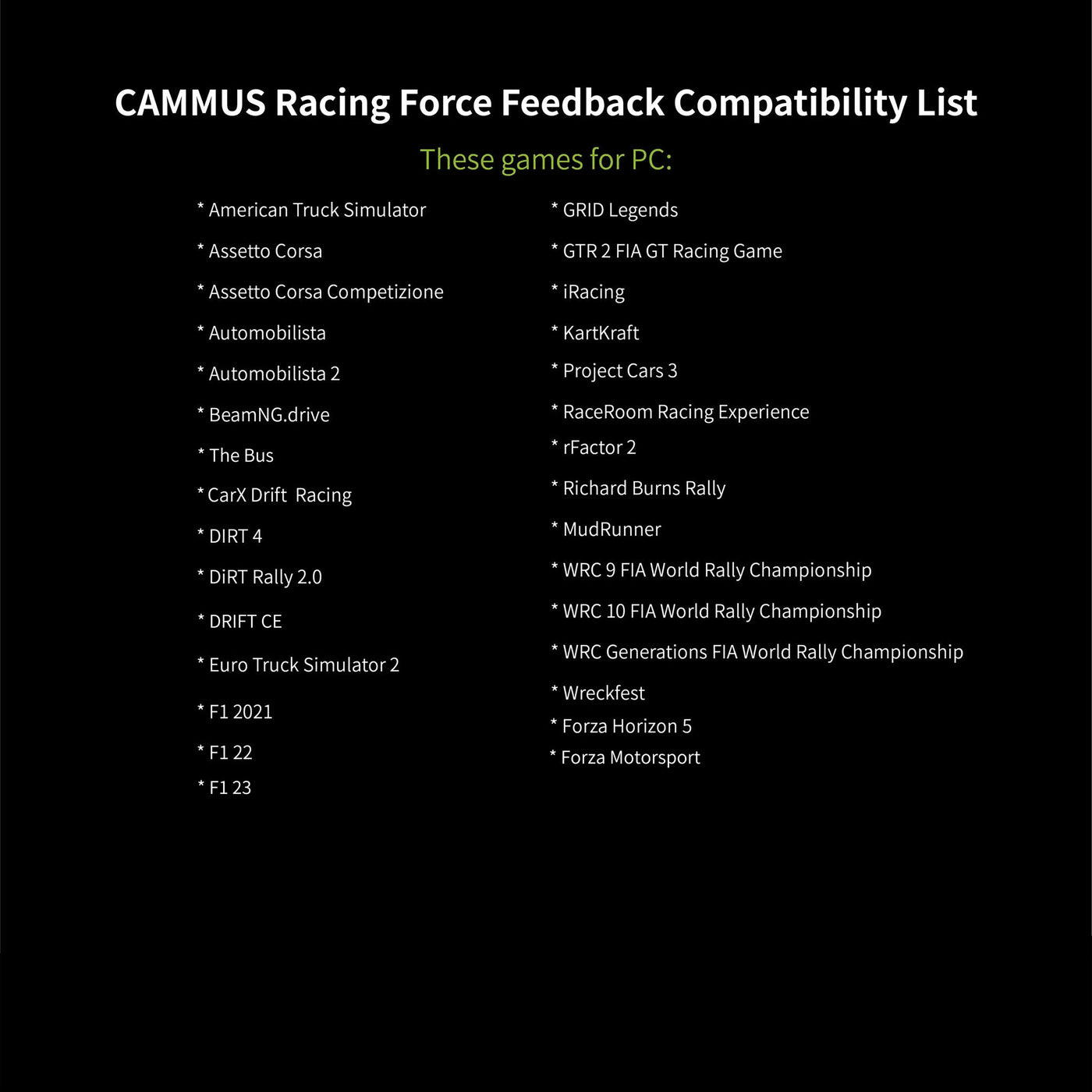 CAMMUS C5 Direct Drive Steering Wheel Global First includes two T-shaped base flanges