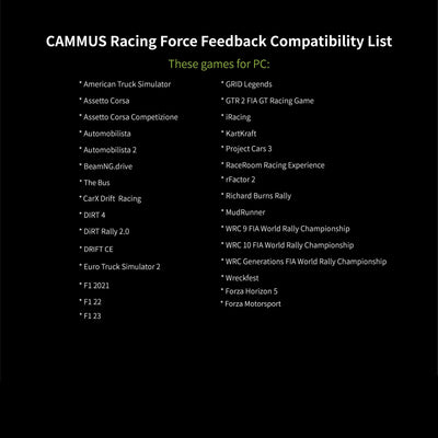 CAMMUS C5 Direct Drive Steering Wheel Global First includes two T-shaped base flanges