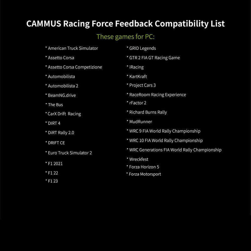 CAMMUS C5 Direct Drive Steering Wheel Global First includes two T-shaped base flanges
