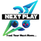 Logo of Next Play with game controller graphics, promoting gaming and strategy.
