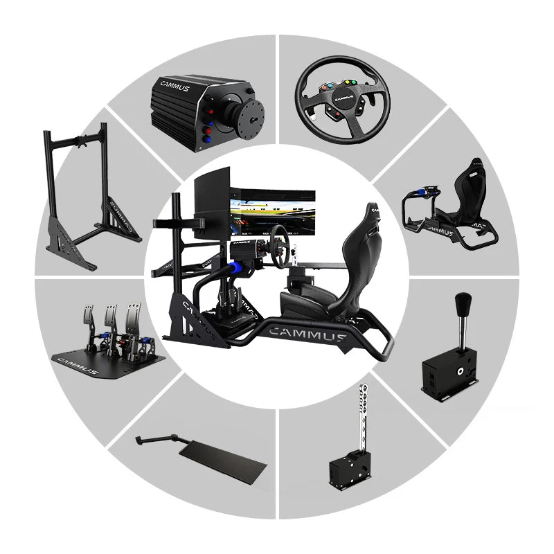 CAMMI racing F1 seat emulator cockpit driving emulator game seat race game