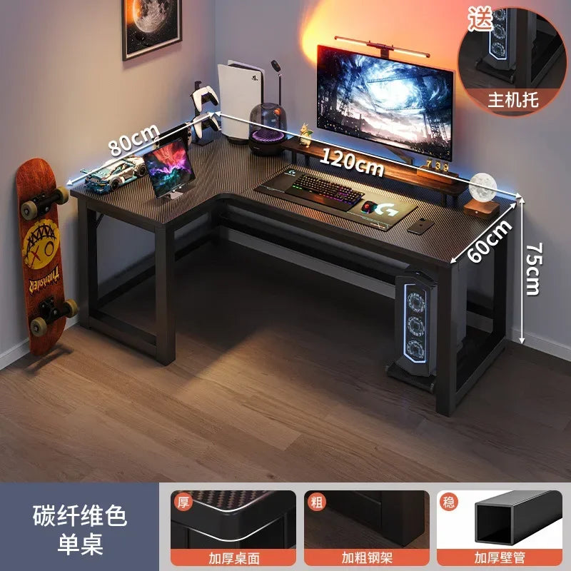 Gaming Desks, Writing Desk, Double Table, Family Bookcase Combination, Bedroom Study E-sports Room Use