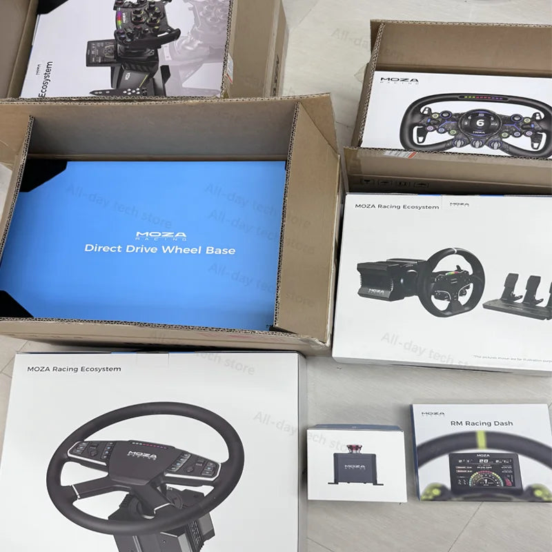 MOZA Racing R3 3.9Nm Direct Drive Wheel Base with ESX Steering Wheel and Pedals for Xbox