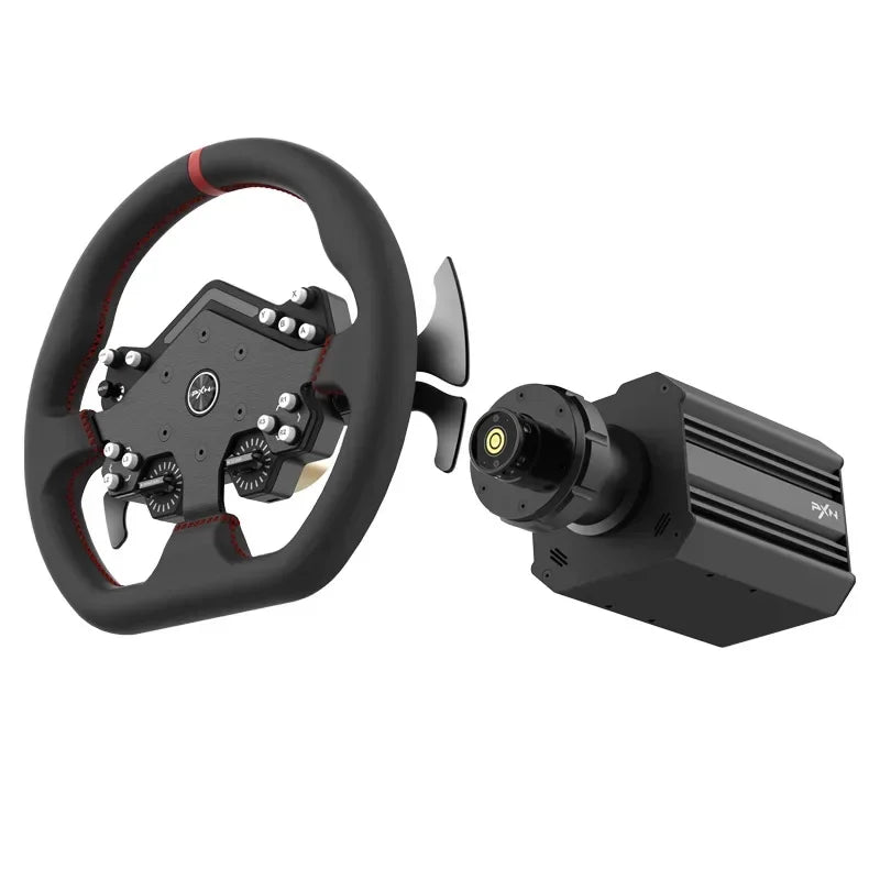 Pxn V12 Gaming Steering Racing Wheel Lite 6nm Real Direct Drive Force Feedback Simulator For 7/8/10/11/Ps4/Xbox One Pc Custom