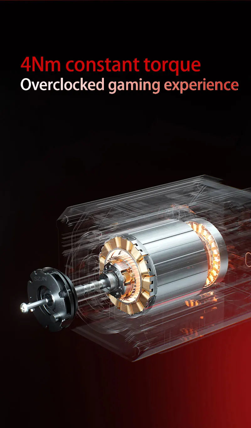 PXN V4D Bundle Racing Wheel 4Nm Force Feedback Simulator Gaming Steering Wheel PXN VD Series Direct Drive Servo Motor For PC