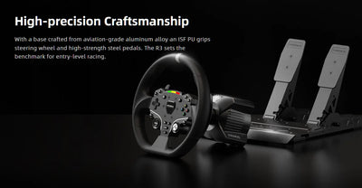MOZA Racing R3 3.9Nm Direct Drive Wheel Base with ESX Steering Wheel and Pedals for Xbox