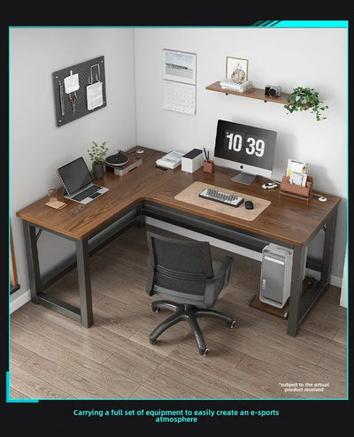 Gaming Desks, Writing Desk, Double Table, Family Bookcase Combination, Bedroom Study E-sports Room Use