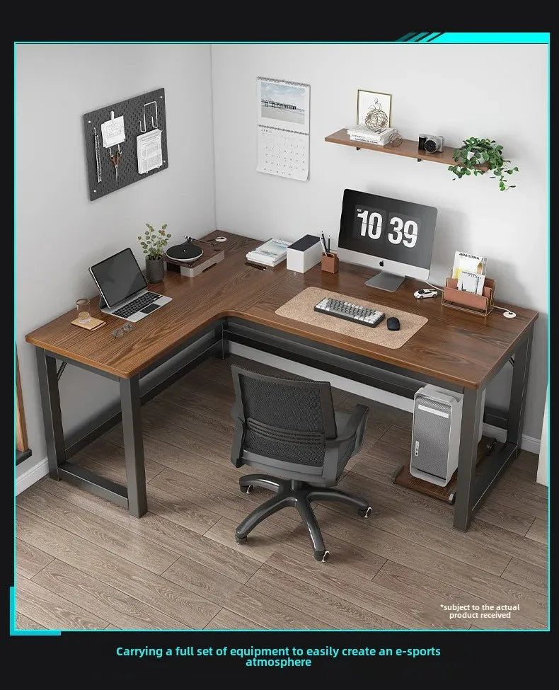 Gaming Desks, Writing Desk, Double Table, Family Bookcase Combination, Bedroom Study E-sports Room Use