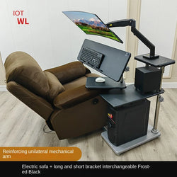 Bedside table Desktop space capsule E-sports table Bedside  Robotic arm  Lazy cockpit suspension bracket