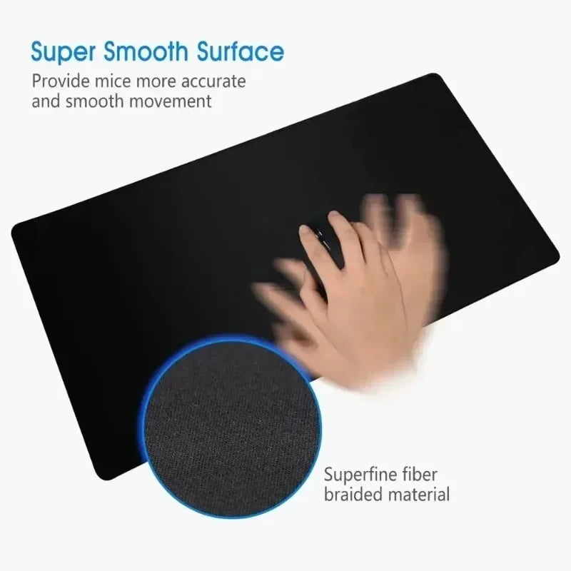 Gaming Mouse Pad Gamer Desk Mat Large Area Keyboard Pad Mousepad Carpet Laptop Computer E-Sports Modern Table Surface Mause Pad