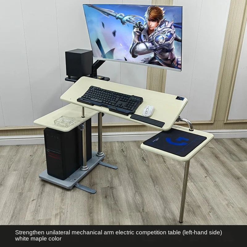 Bedside table Desktop space capsule E-sports table Bedside  Robotic arm  Lazy cockpit suspension bracket