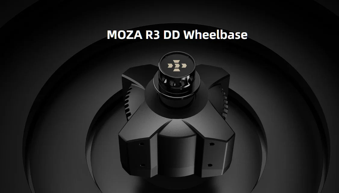 MOZA Racing R3 3.9Nm Direct Drive Wheel Base with ESX Steering Wheel and Pedals for Xbox