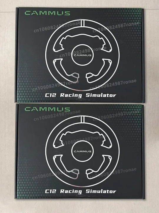 CAMMUS C12 with LC100 pedals kit C12 Direct Drive Steering Wheel Global First includes two T-shaped base flanges