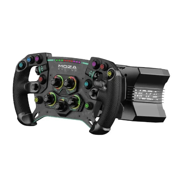 .MOZA Racing GS V2P GT Wheel A full featured 300mm sim wheel with R9 V3 / R12 V2 Direct Drive Wheel Base