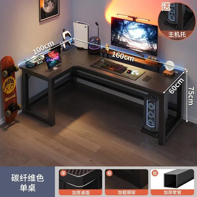 Gaming Desks, Writing Desk, Double Table, Family Bookcase Combination, Bedroom Study E-sports Room Use