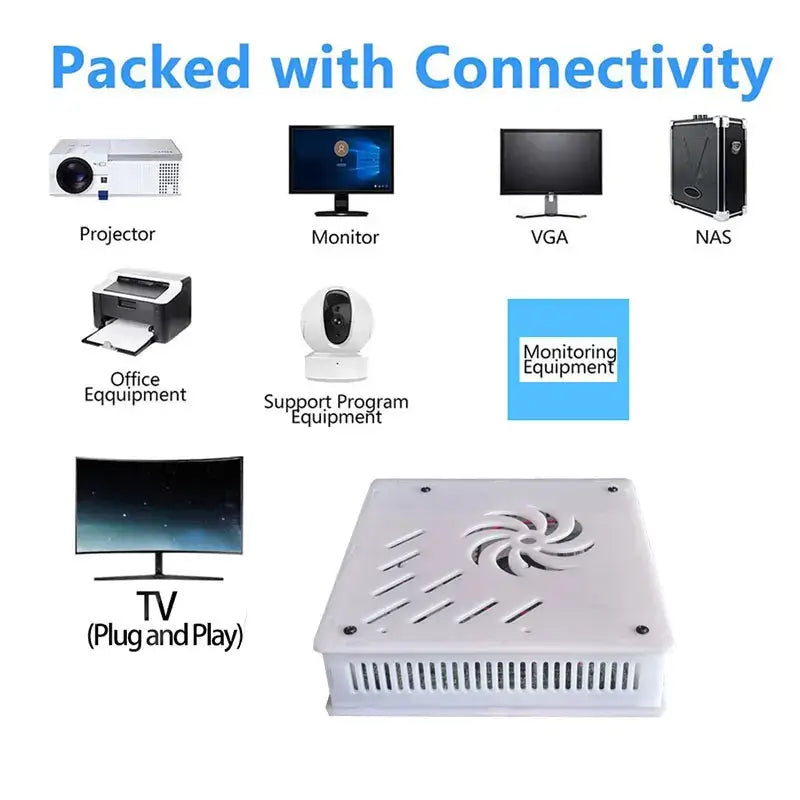 2025 New X8 Retro Video Game Console 500GB Plug and Play 4K With 70000+Games 60 Emulators For Wii PS2 N64 PSP GameCube XBOX
