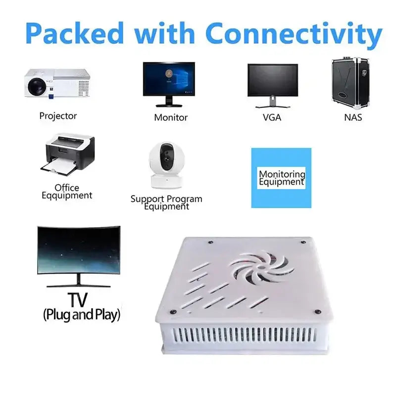 2025 New X8 Retro Video Game Console 500GB Plug and Play 4K With 70000+Games 60 Emulators For Wii PS2 N64 PSP GameCube XBOX