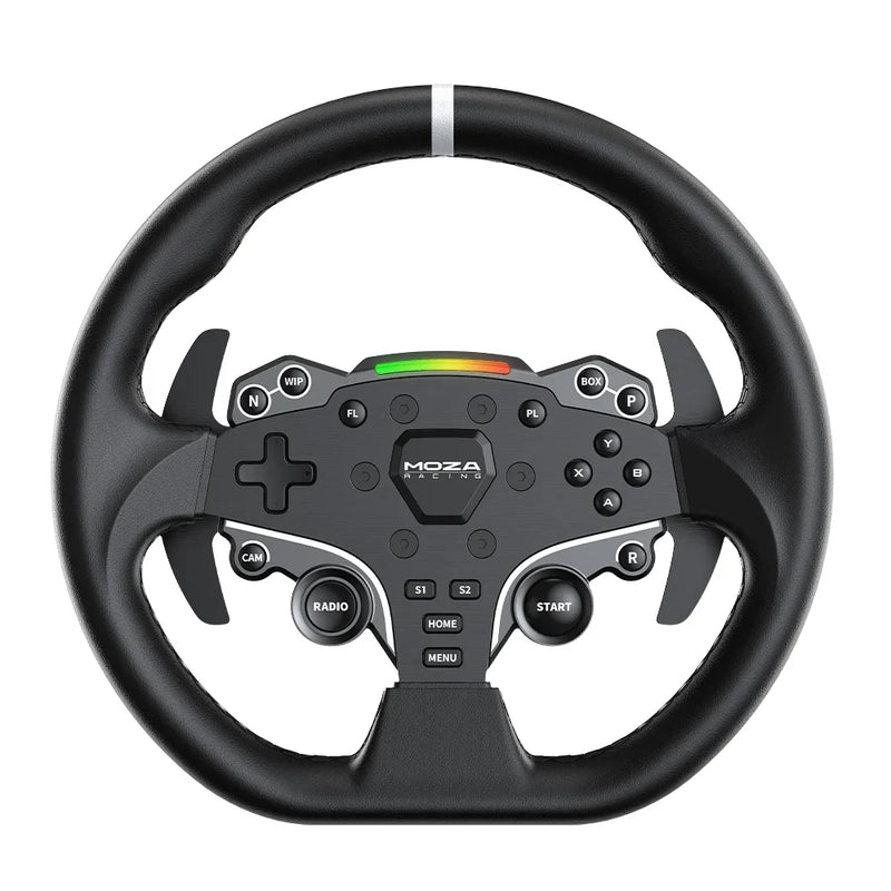 MOZA Racing R5 Direct Drive Wheel Base 5.5 N·m Peak Torque APP Cloud Control with Steering Wheel ,Pedals,Table Clamp