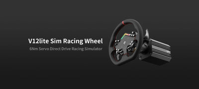 Pxn V12 Gaming Steering Racing Wheel Lite 6nm Real Direct Drive Force Feedback Simulator For 7/8/10/11/Ps4/Xbox One Pc Custom