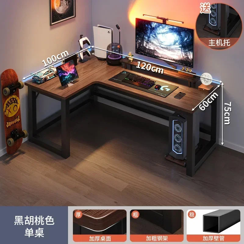 Gaming Desks, Writing Desk, Double Table, Family Bookcase Combination, Bedroom Study E-sports Room Use