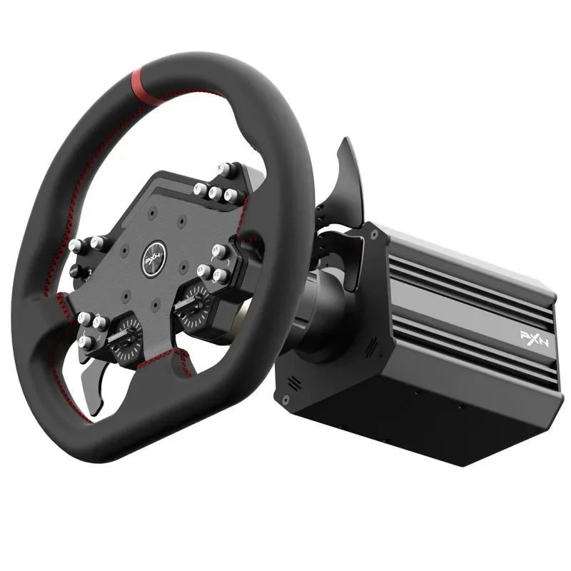 Pxn V12 Gaming Steering Racing Wheel Lite 6nm Real Direct Drive Force Feedback Simulator For 7/8/10/11/Ps4/Xbox One Pc Custom