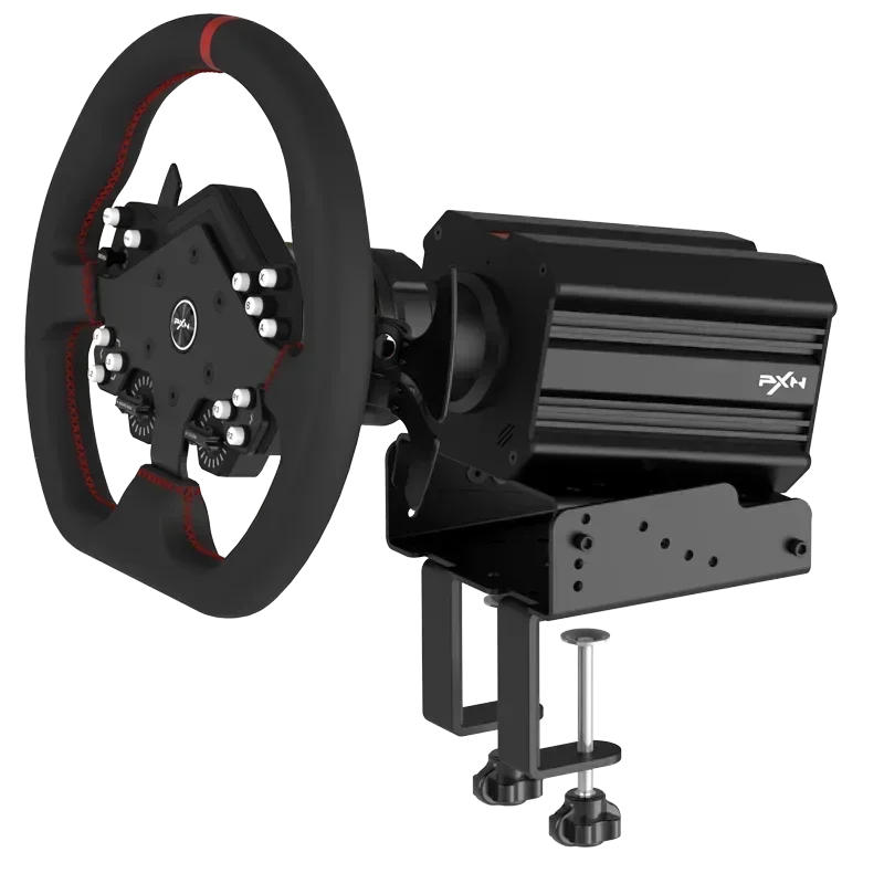 Pxn V12 Gaming Steering Racing Wheel Lite 6nm Real Direct Drive Force Feedback Simulator For 7/8/10/11/Ps4/Xbox One Pc Custom