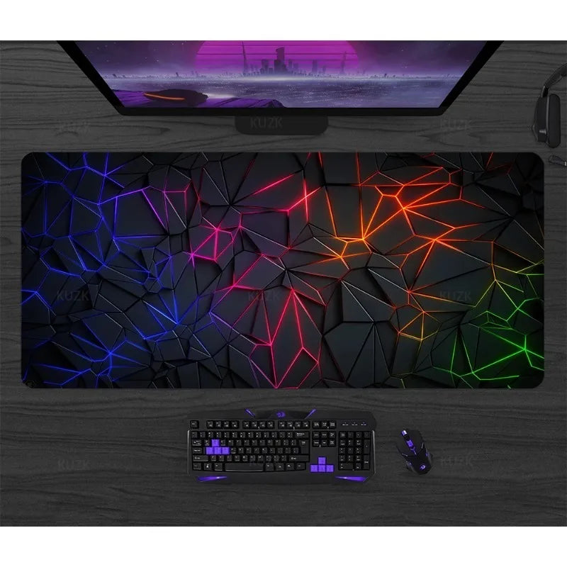 Gaming Mouse Pad Gamer Desk Mat Large Area Keyboard Pad Mousepad Carpet Laptop Computer E-Sports Modern Table Surface Mause Pad
