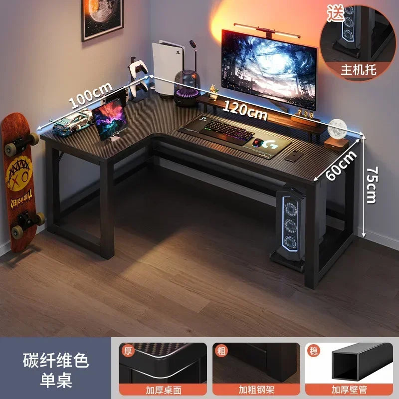 Gaming Desks, Writing Desk, Double Table, Family Bookcase Combination, Bedroom Study E-sports Room Use