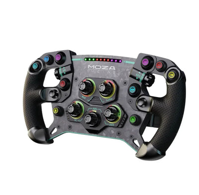 .MOZA Racing GS V2P GT Wheel A full featured 300mm sim wheel with R9 V3 / R12 V2 Direct Drive Wheel Base