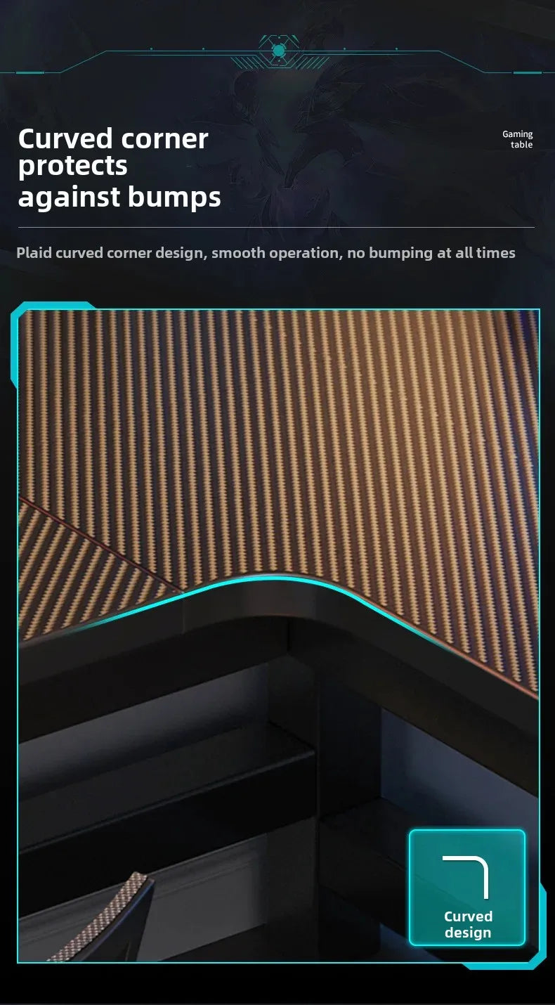 Gaming Desks, Writing Desk, Double Table, Family Bookcase Combination, Bedroom Study E-sports Room Use