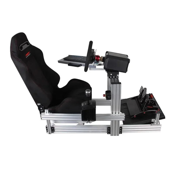 Play Game Racing Cockpit Emulator Seat Car Driving Racing Simulation Cockpit Simulation Rig Cockpit by Extruded Aluminum