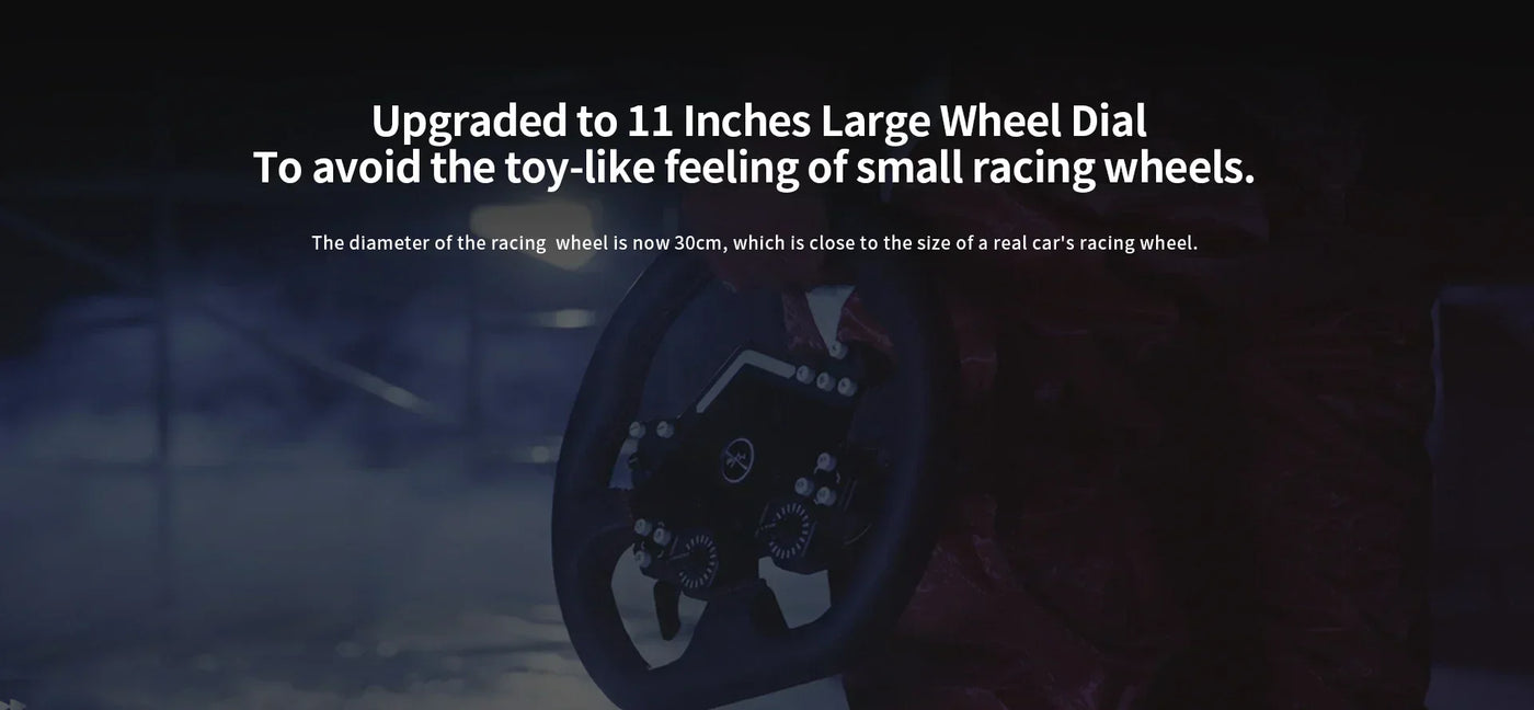 Pxn V12 Gaming Steering Racing Wheel Lite 6nm Real Direct Drive Force Feedback Simulator For 7/8/10/11/Ps4/Xbox One Pc Custom