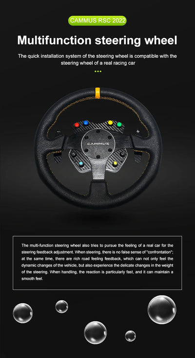CAMMI racing F1 seat emulator cockpit driving emulator game seat race game