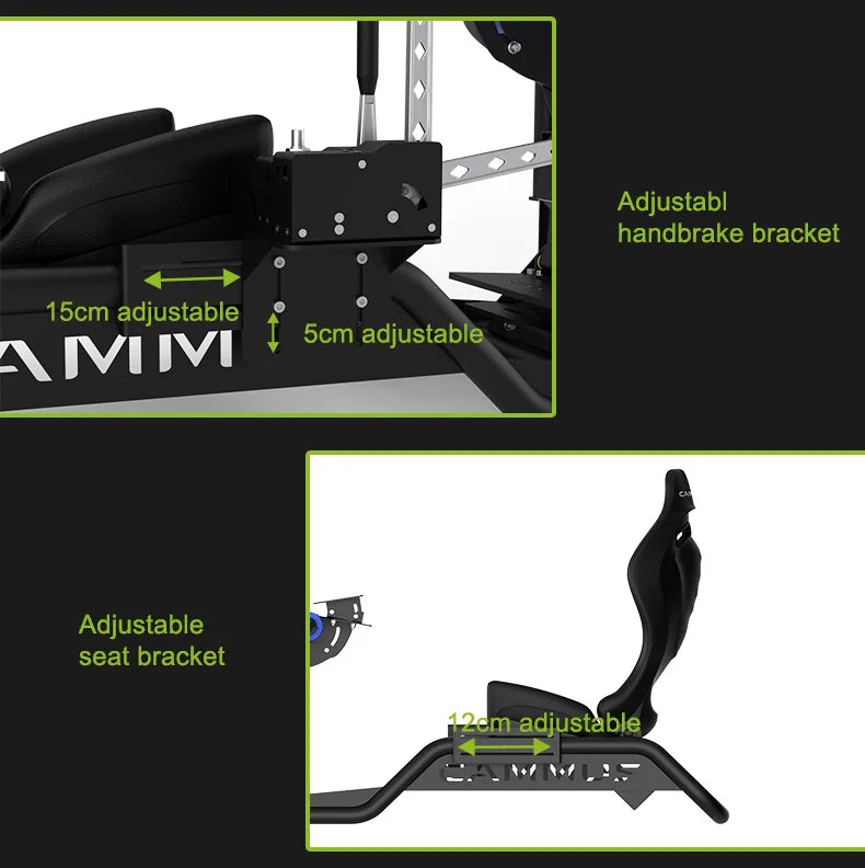 CAMMI racing F1 seat emulator cockpit driving emulator game seat race game