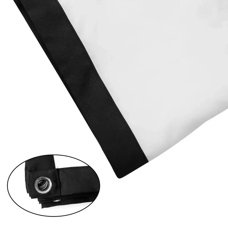 4K 8K 16:9 60 84 100 120 150 Inch Projector Screen 100inch Curtain Projection Screen 3D Film Portable Wall Mounted Projecting