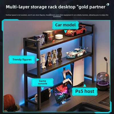 Gaming Desks, Writing Desk, Double Table, Family Bookcase Combination, Bedroom Study E-sports Room Use