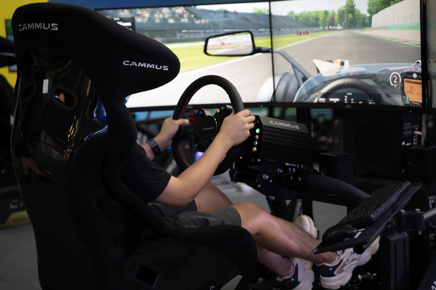 CAMMI racing F1 seat emulator cockpit driving emulator game seat race game