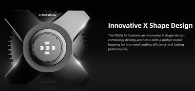 MOZA Racing R3 3.9Nm Direct Drive Wheel Base with ESX Steering Wheel and Pedals for Xbox