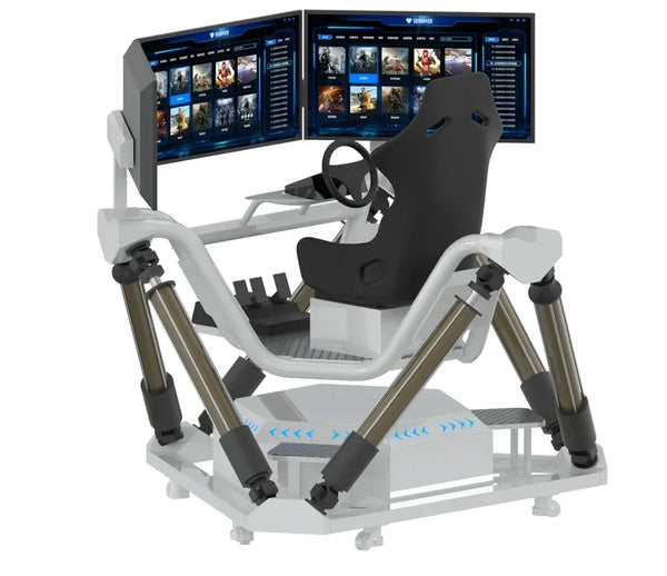 Hot sales Car Racing Game 3Dof Platform Motion Racing Car Simulator Ride On Car 6 Dof Motion Platform Racing Simulator Cockpit