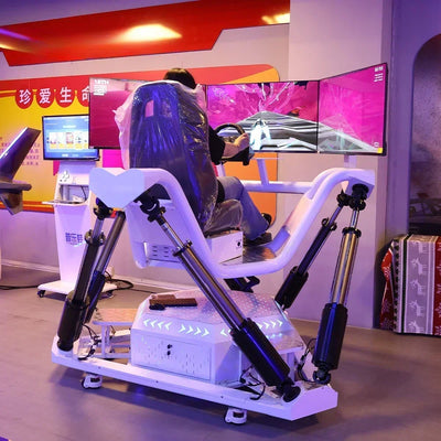 Hot sales Car Racing Game 3Dof Platform Motion Racing Car Simulator Ride On Car 6 Dof Motion Platform Racing Simulator Cockpit