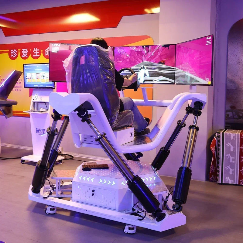 Hot sales Car Racing Game 3Dof Platform Motion Racing Car Simulator Ride On Car 6 Dof Motion Platform Racing Simulator Cockpit