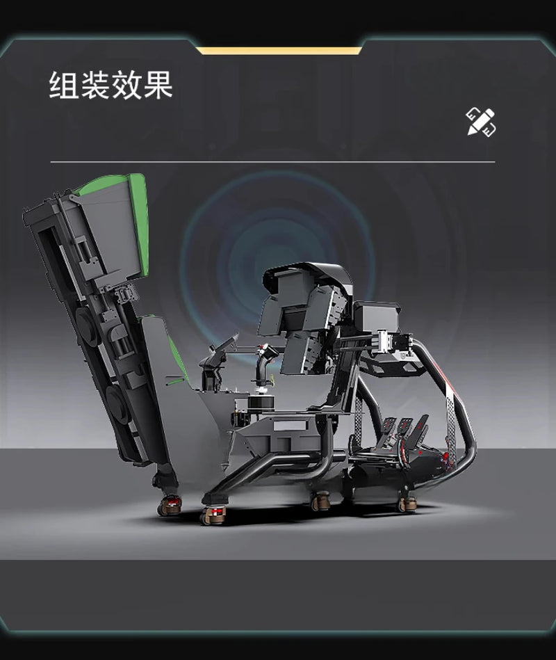 Aircraft brother F18 ejection seat simulation cockpit simulation