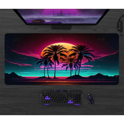 Gaming Mouse Pad Gamer Desk Mat Large Area Keyboard Pad Mousepad Carpet Laptop Computer E-Sports Modern Table Surface Mause Pad